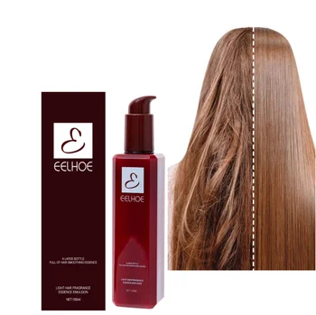 EELHOE Leave-In Hair Essence Smoothing Essence Hair Care Serum Nourish Deep Moisture Repair Damaged Hair
