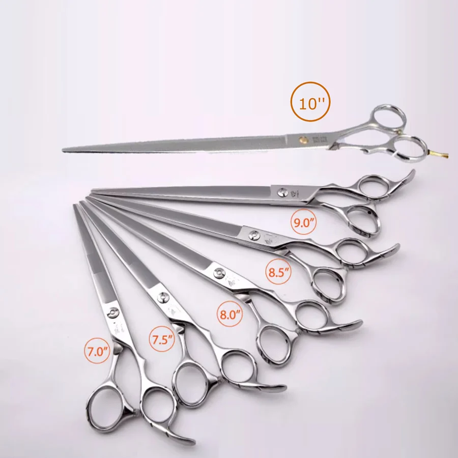 10 Inch Japan 440c Steel Pet Grooming Straight Scissor Shear Factory