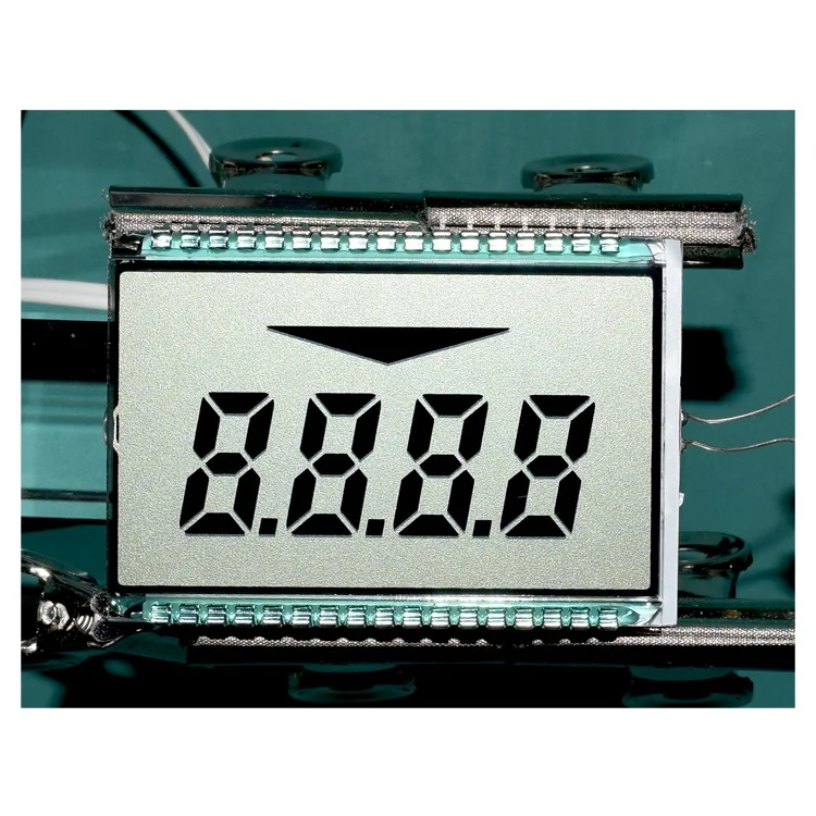 Fuel Dispenser Board Panel 4 Digit 7 Segment Liquid Display LCD Glass 12 Digits LCD Display Modules For Fuel Oil Station Pomps