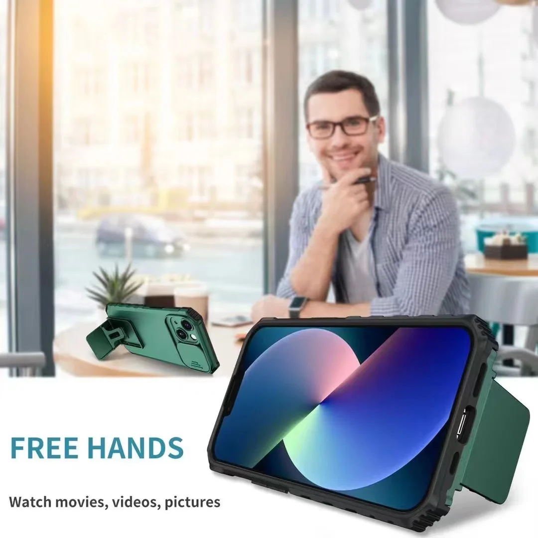 in Design Sliding Lens Phone Cases for Infinix Hot 11