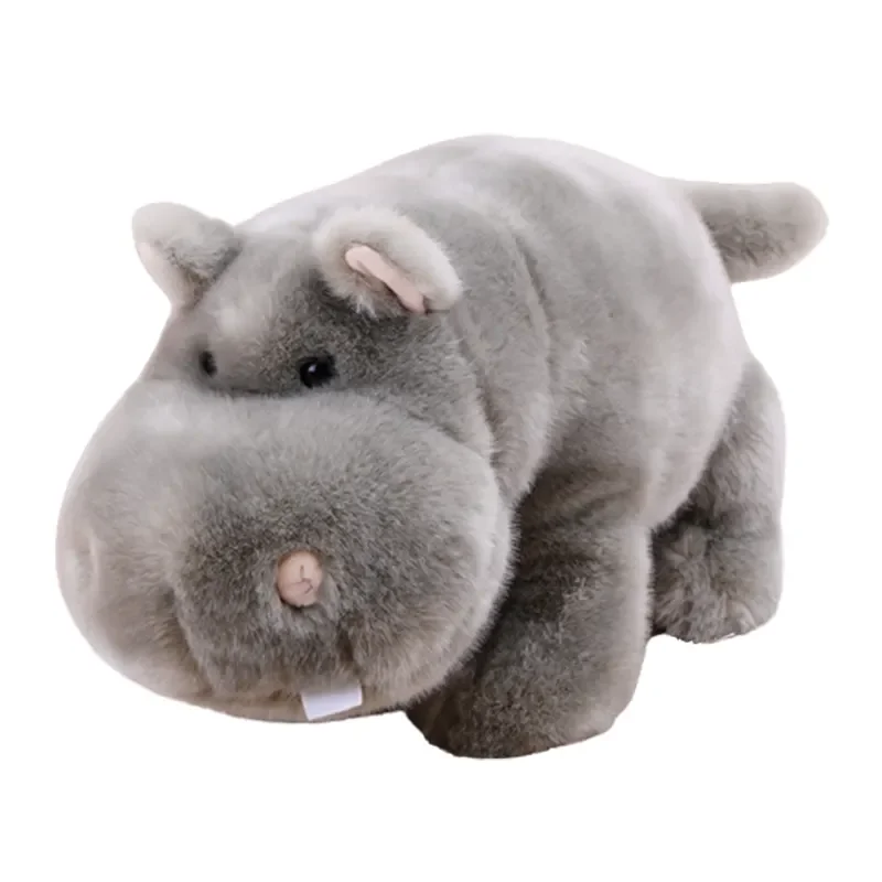 Plush Toy Manufacturers Stuffed Rhinoceros Plush Animals Stuff Weighted
