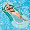 Gradual change net floating row green