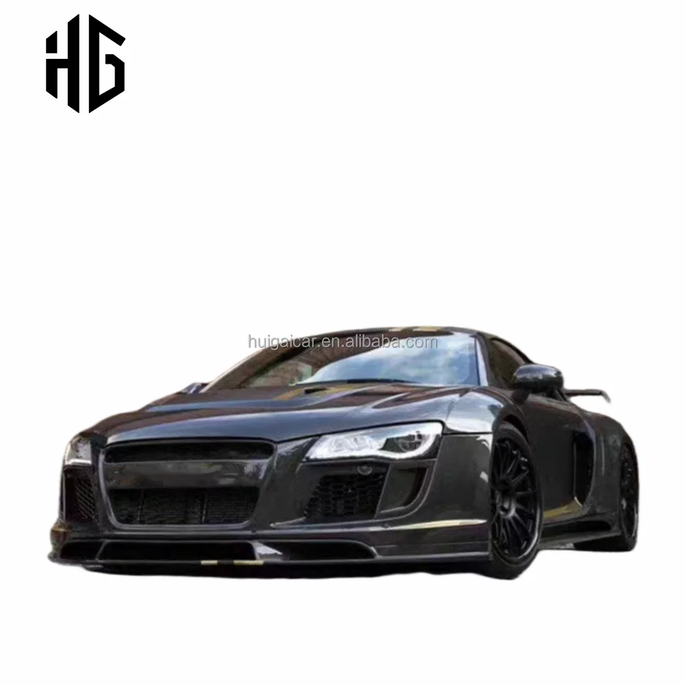 Update To Ppi Style Body Kit For Au-di R8 Modify Ppi Style Carbon Fiber ...