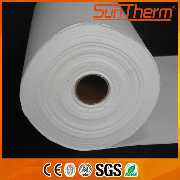 SUNTHERM High Tensile Strength Bio-soluble  Ceramic Fiber Paper for Glass Fusing