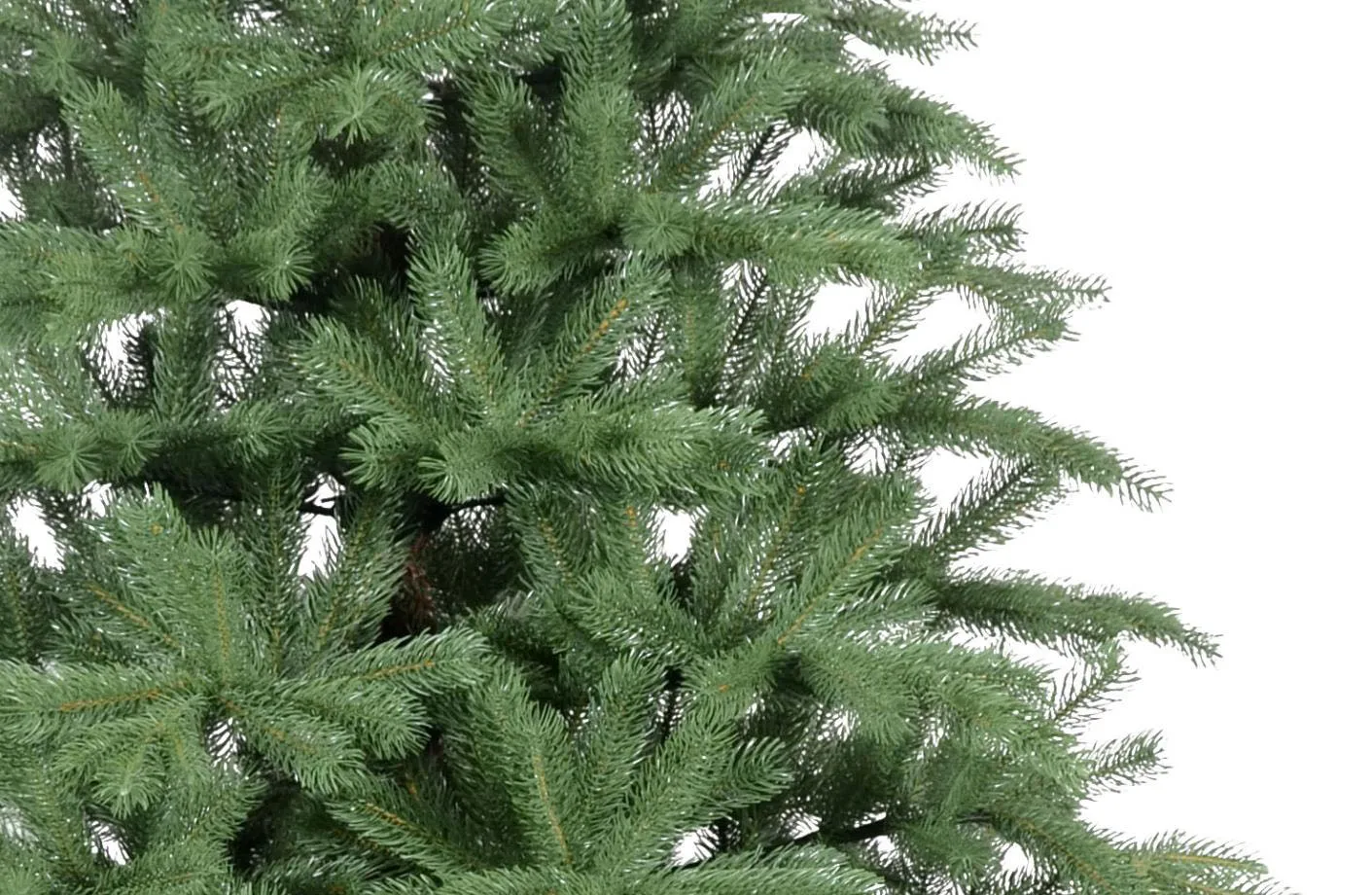 7ft Superior Pure Pe Artificial Christmas Tree Green Classic Tabletop