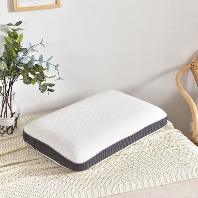The Traditional Shape Bamboo Charcoal  Memory Foam Pillow With Hole