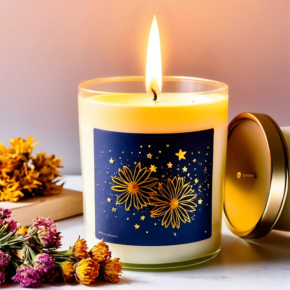 Valentine's Unique Design Natural Luxury Soy Candles Private Label