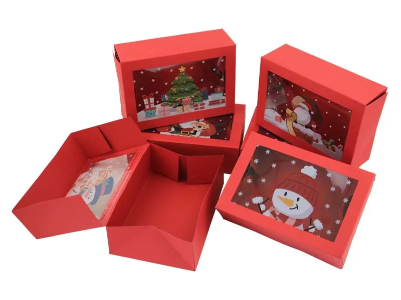 Custom Printed Christmas Gift Packaging Boxes - Elegant & Sustainable