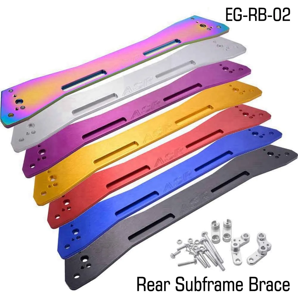 EPMAN EG Rear Subframe+ Lower Control Arms+ Tie Bar With Original Sticker for Honda Civic 92-95 EP-ASRLCA-EG