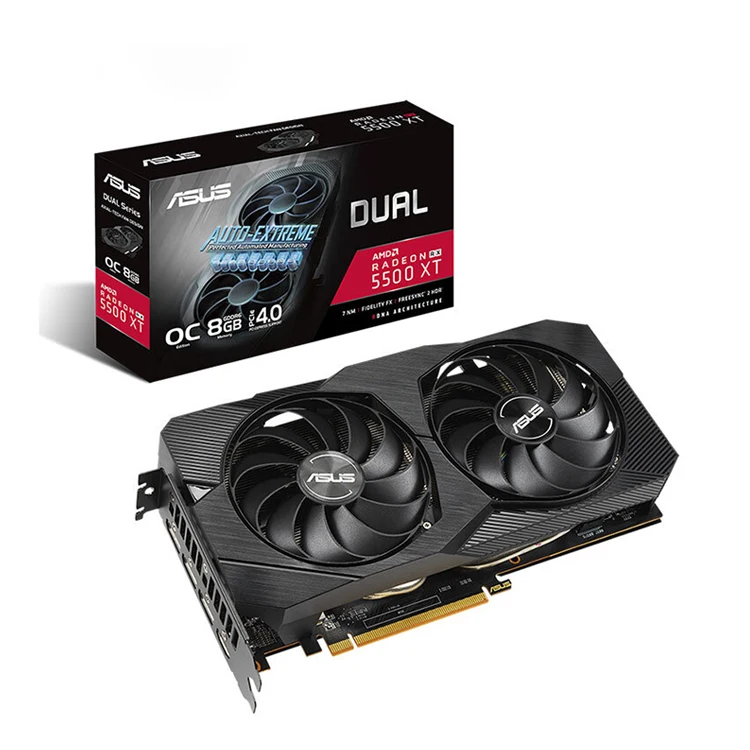 Wholesale Original ASUS DUAL RX 5500 XT O8G EVO Graphics Card with