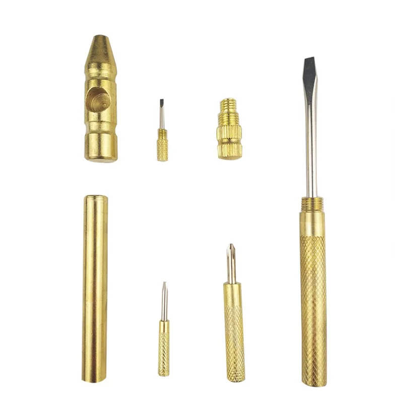 High Quality Golden Color Small Round Hammer