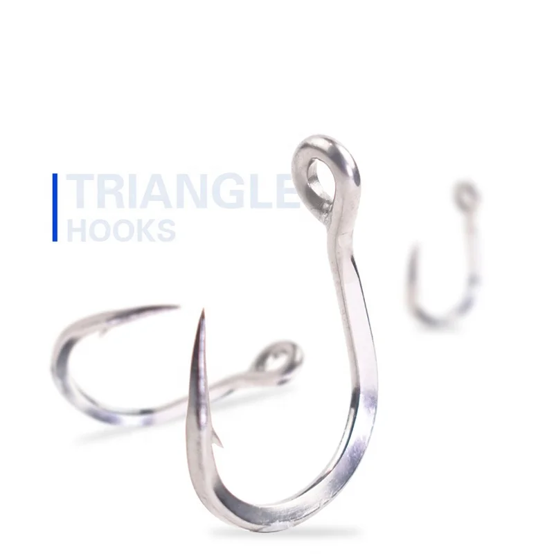 Stainless steel 4x strong mustat hooks
