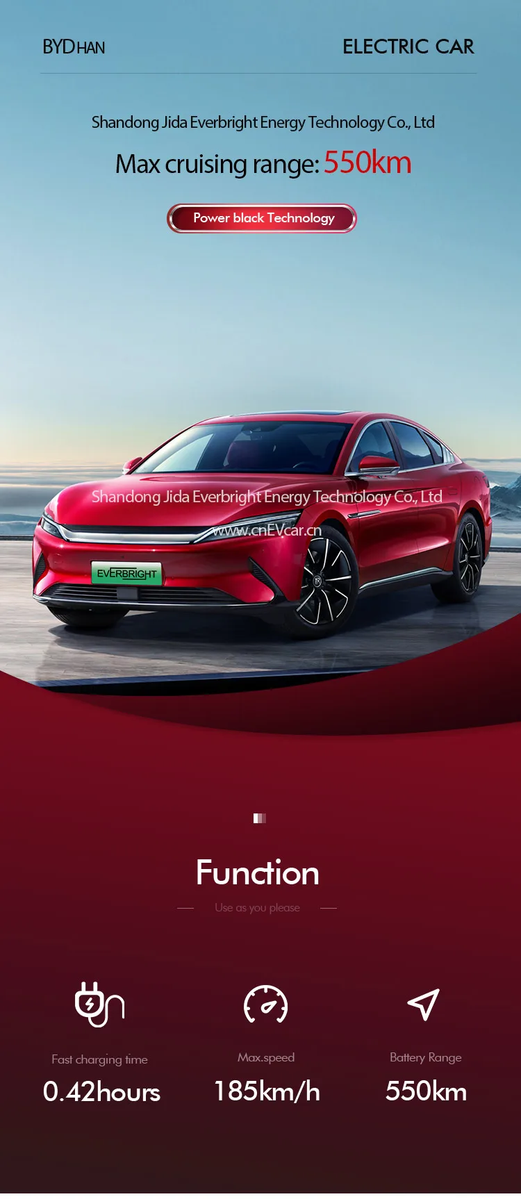 Hot Sale New Type Environmental Friendly Long Range Low Speed 4 Wheel Suv Electric Car With