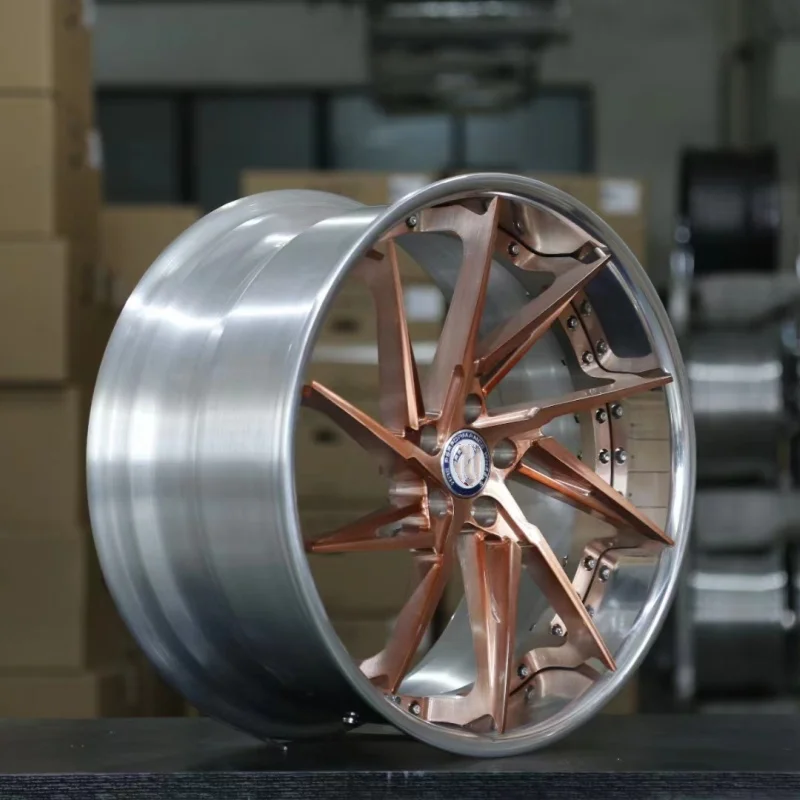 2-piece Forged Aftermarket Wheels Rim 15 Inch 6j X 15 Et30 6 Holes Pcd ...