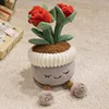 Planta en maceta rosa roja-30cm