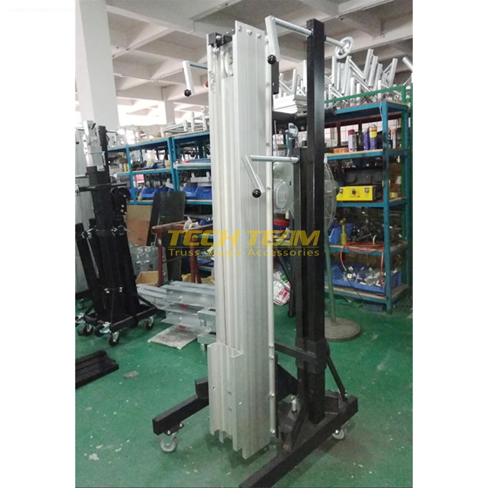 Steel Speaker Lift Tower 400kg Line Array Lifter 5.4M