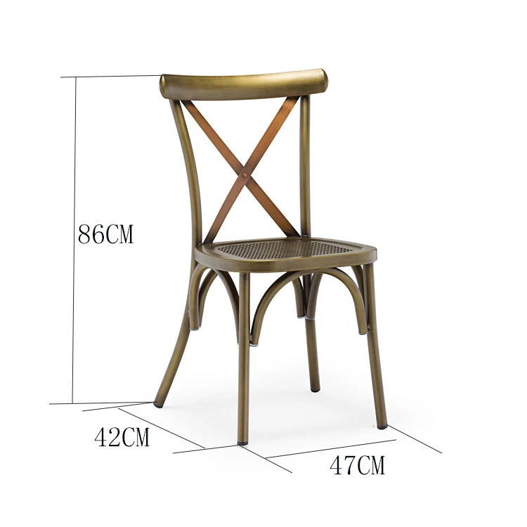 Metal Home Furniture Manufacturers Commercial Design Colorful Vintage Chair Distressed Aluminum Dining Room Bistro Stool