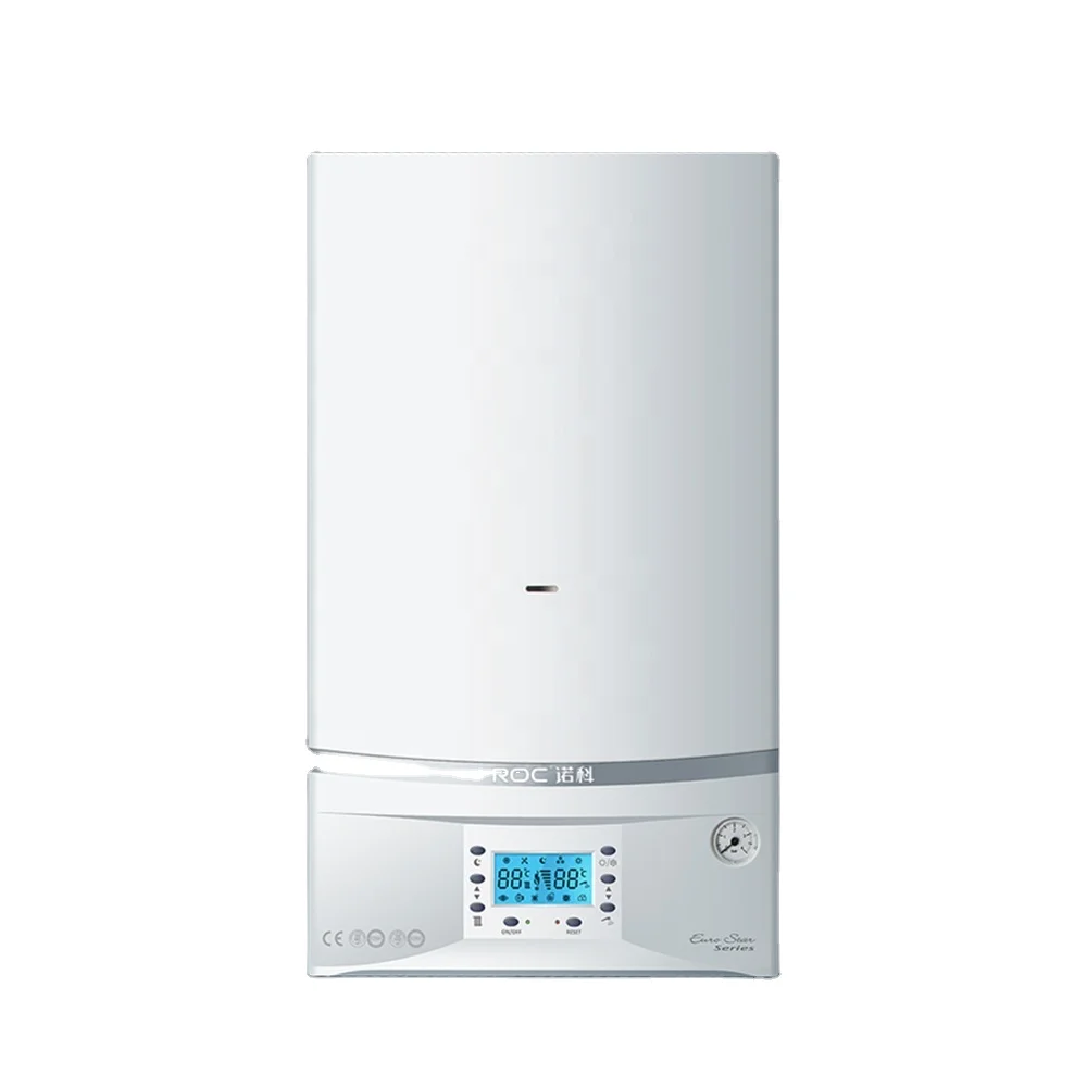 CE Certified Wall Hung Water Heater Combi Gas Boiler 18 KW 24 KW 27 KW for  Home Intelligent Control