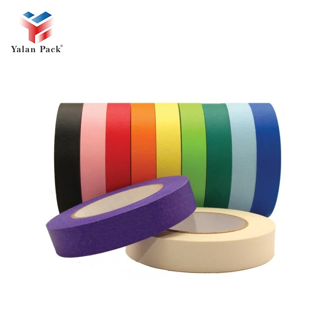 High quality waterproof custom color masking tape jumbo roll