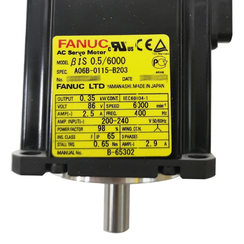 A06B-2115-B203 A06B-0115-B203 New Original AC Động Cơ Servo Fanuc