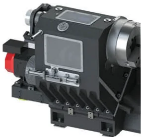 Torno CNC a letto inclinato HTC63Q Lunghezza massima di taglio 3000 mm Fuso di taglio pesante Torno CNC orizzontale 7