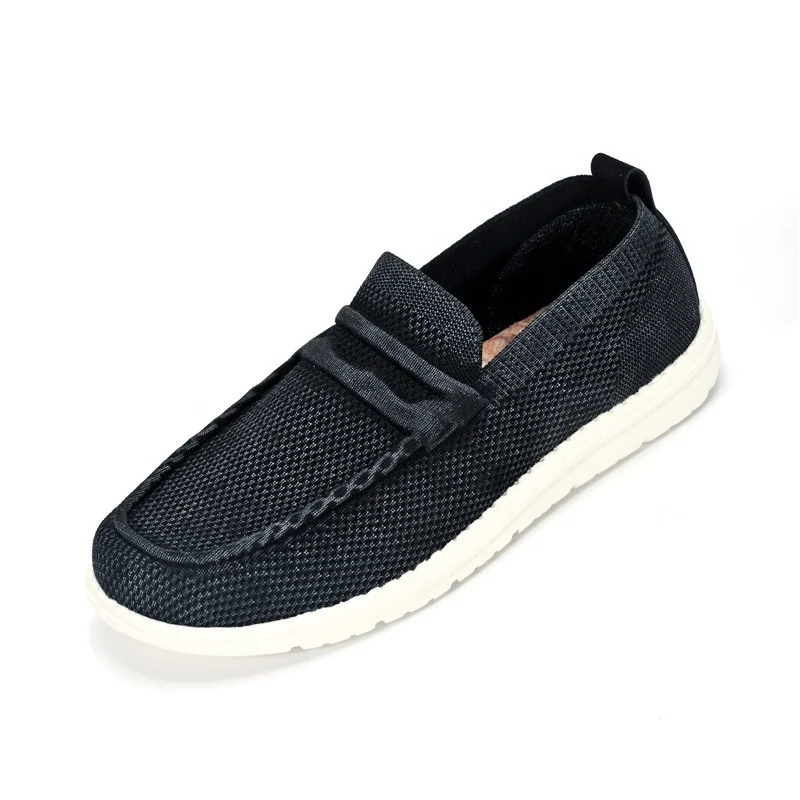 ITAZERO Mens Slip On Shoes Walking Running Shoes Loafers Slippers, Blue
