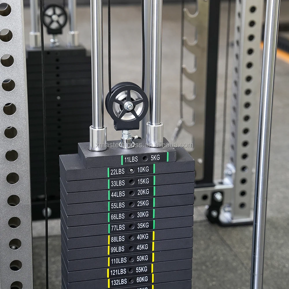 XMASTER Multi-Functional Fitness Equipment: Smart Power Rack for