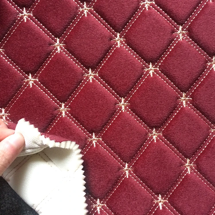 Woven Automotive Upholstery Embroidery Fabric For Car Seat / Bus Seat / Sofa / Furniture Buy