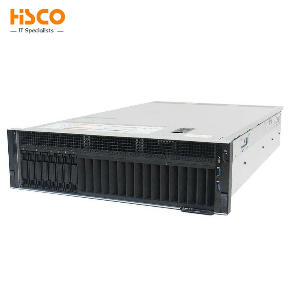 PowerEdge R940 4x Gold 6140 72 core 768GB H740P 28 8 ТБ SAS 3U Rack