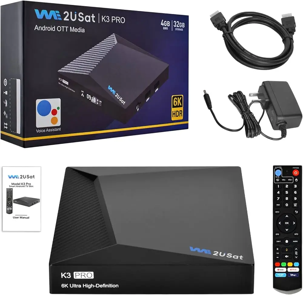 2024 USA K3Pro Online Streaming Player Live TV Channels OTT for USA TV Box K3 Pro