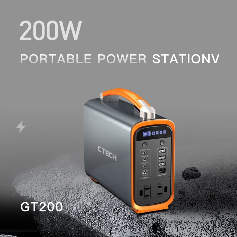 Power Bank CTECHi Générateur électrique Portable LiFePO4 solaire