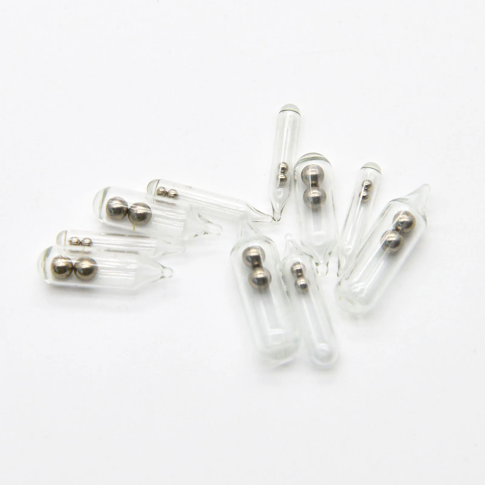 Wholesale High Quality Point Glass Rattles Jig Fly Soft Fishing Lure Bead Insert Glass Rattles Shake Attract Fly Tie Tying