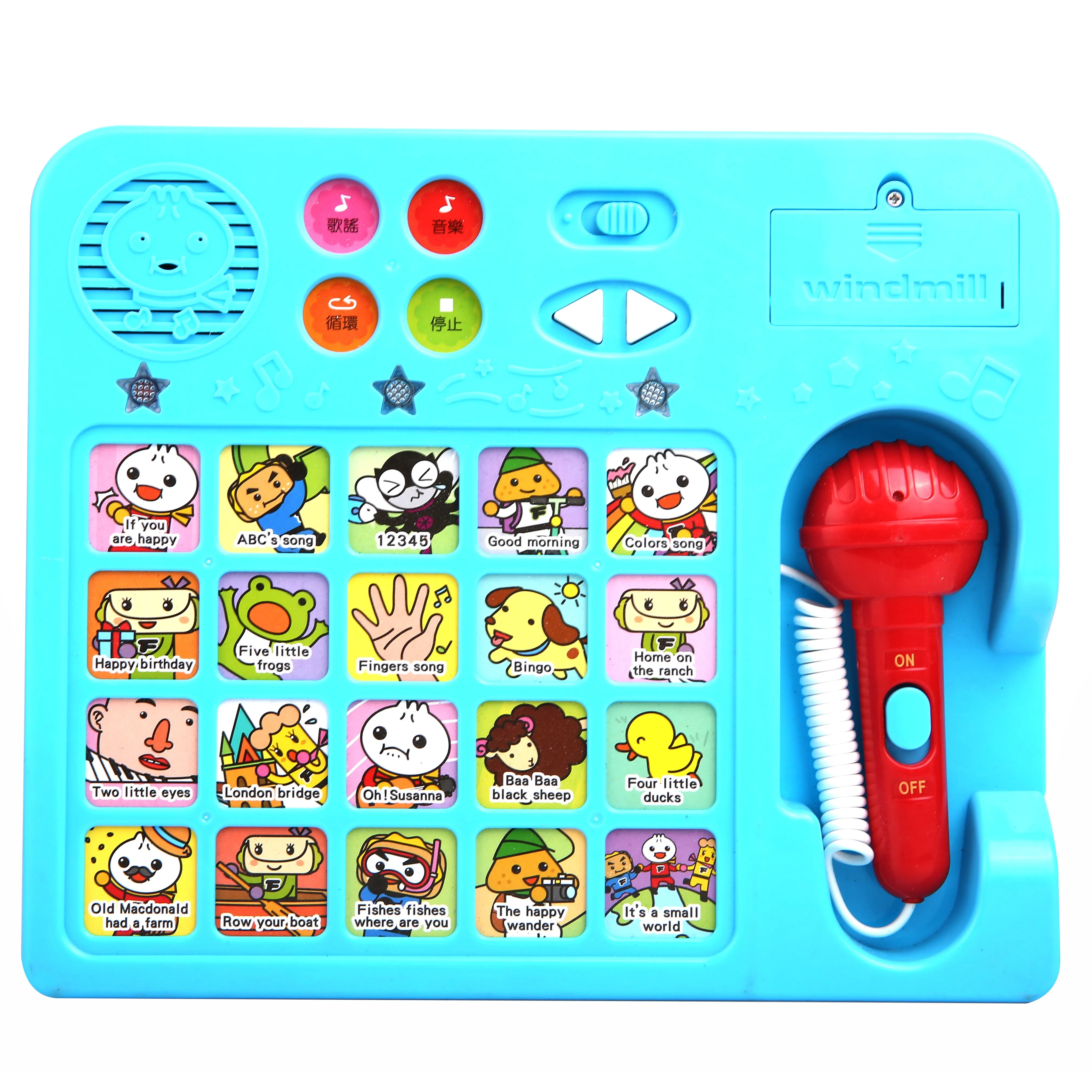 OEM Factory Customized Early Education Tablet Toddler Microphone Educational Toys manufacture