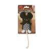 Ratón de patchwork marrón oscuro