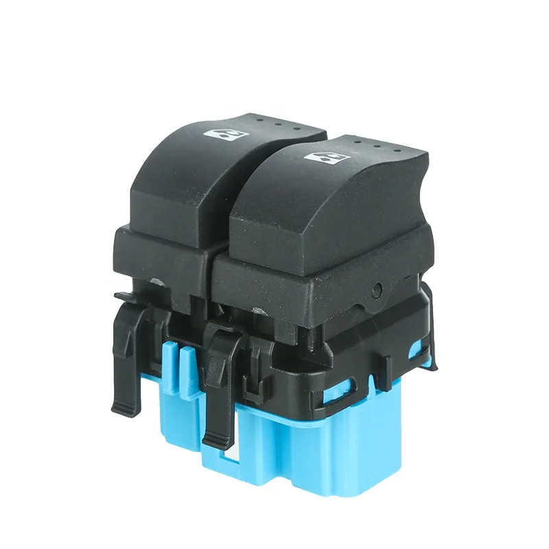 Car Electric Power Window Switch for Renault Master Double Manual Control Lift Switch Chinakel KEL20-RN3121D 10 Pins 12 V