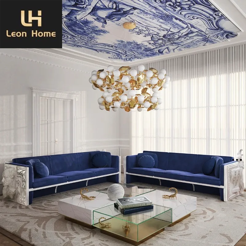 Italian New Design Modern Luxury Living Room Furnitures Living Room