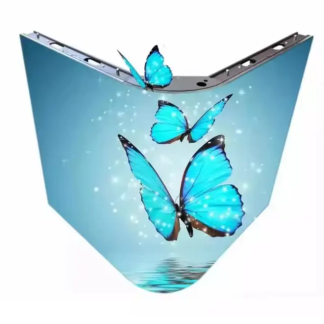 Outdoor Flexible P2.5 Led Film Display Screen P2 Led for Glass Window Advertising P4 LED Flexible Display Atemid P3