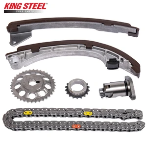 KINGSTEEL OEM 13506-22030 13540-22020 13561-22020 KA-25 Auto Parts Engine Timing Chain Kits for TOYOTA Corolla 1.8L 1ZZ 3ZZ 4ZZ