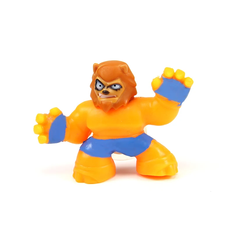 Amazon Hot Sale Goo Jit Zu Silicone Fidge Herose Action Stress Relief Toy For Kids