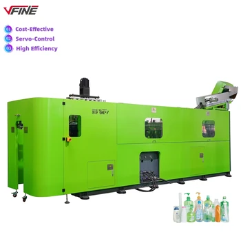full automatic pet container preform blow molding blowing mold mould moulding equipment 50ml to 2l plastic bottle making machine