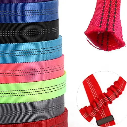 Durable 25mm Nylon Tubular Hollow bing For Dog Leash Collar 1 Inch
