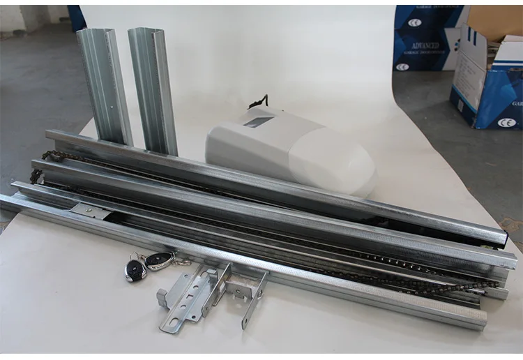 T Rail Galvanized Steel Sectional Aluminium Garage Door Opener High Speed Garage Door Remote Motor