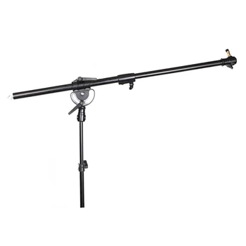 Nicefoto LS-12 Studio Flash Light for Photo Shooting Flash Light Cross Arm Lamp Holder Dome Light Rack Cross bar detail image