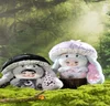 White 1PCS Nommi-Mushroom Hat 400%