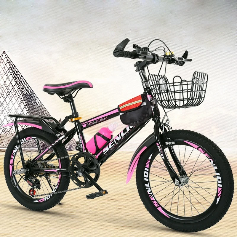 Bici Da Bambino 20 Pollici 6 Marce – MTB Con Doppio Freno A Disco Per Ragazzi E Ragazze