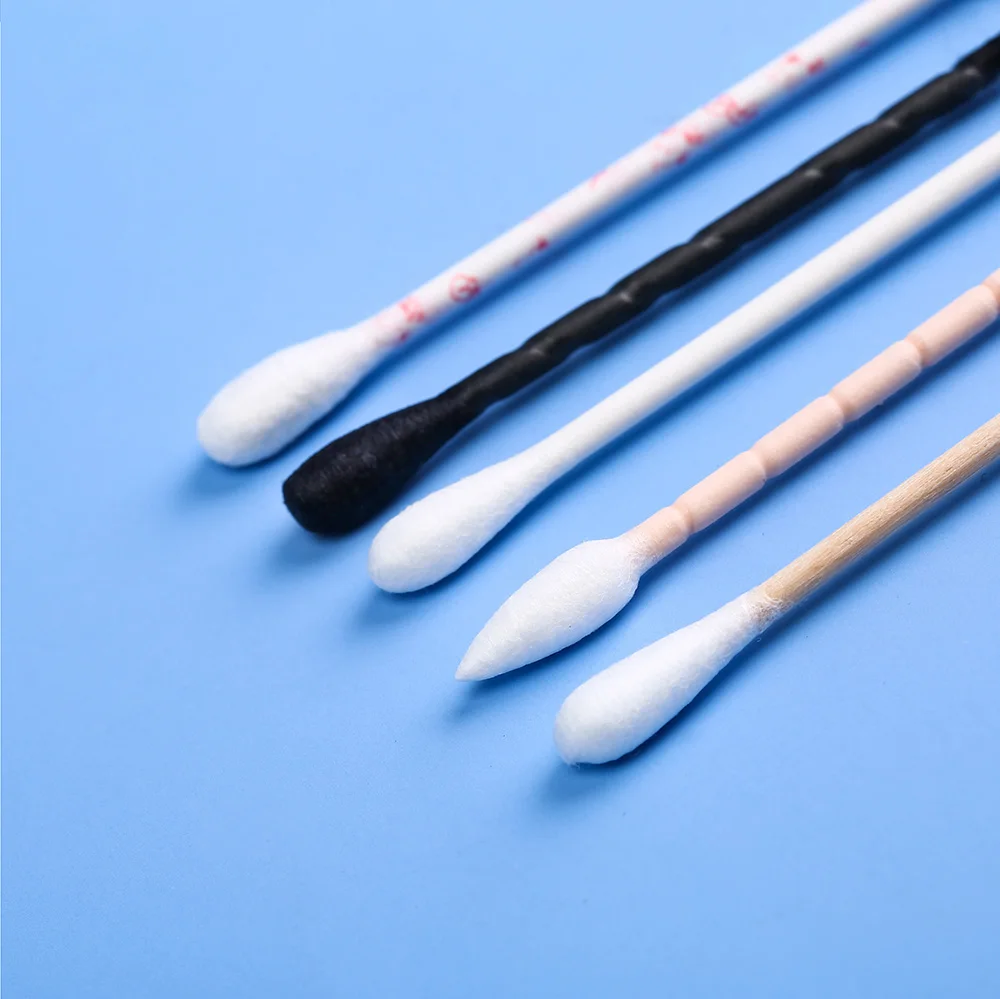 Private Labeling Customized Color Cotton Stick Buds Top Quality Cotton