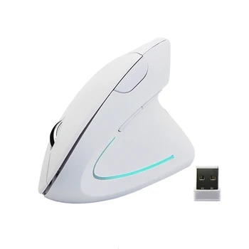 Amazon Top Selling 2.4ghz Laptop Computer Optical Wireless scroll mice Ergonomic Vertical Mouse