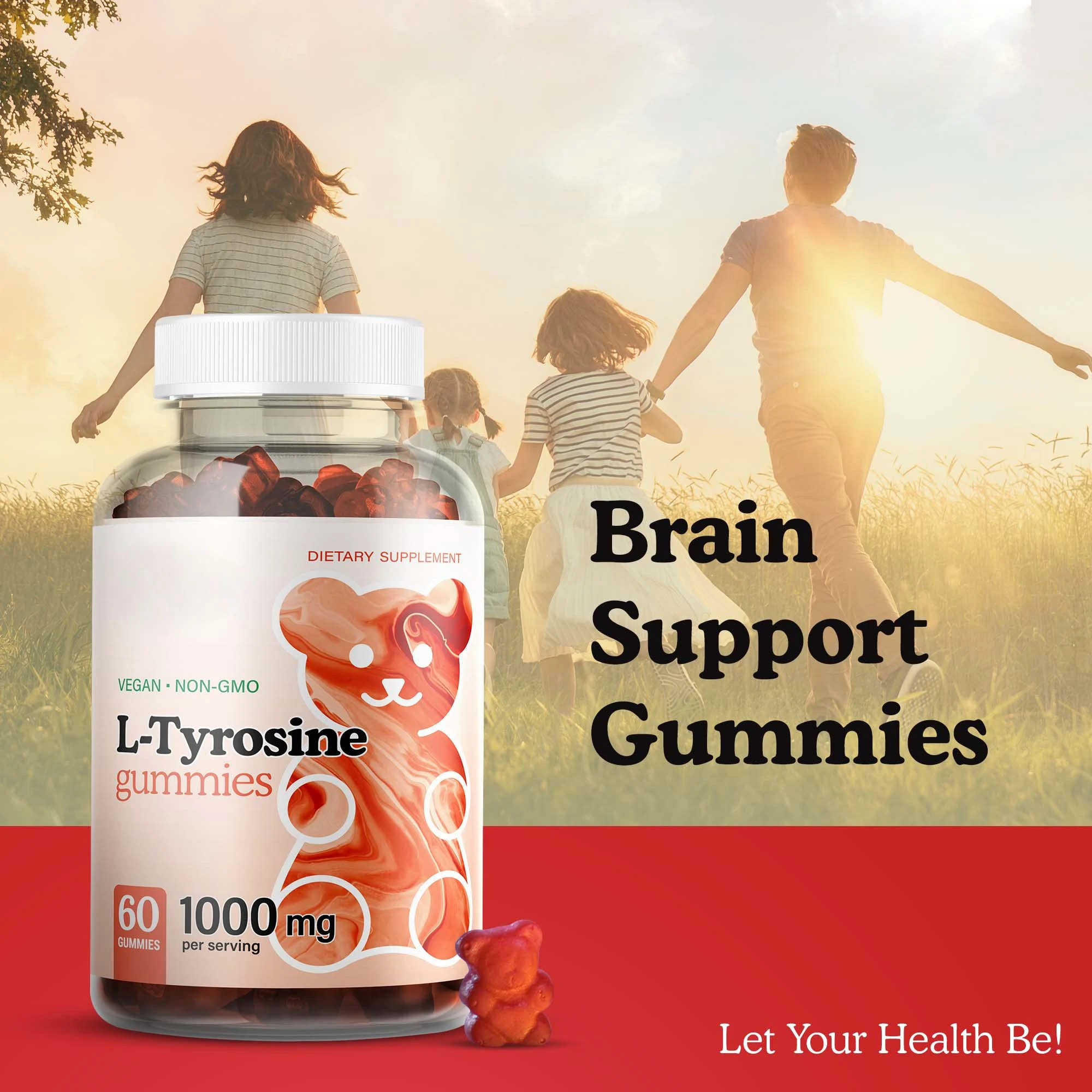 All Natural L Tyrosine Mg Gummies L Tyrosine Gummies Helps With Depression And Anxiety