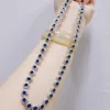 Platinum blue diamond