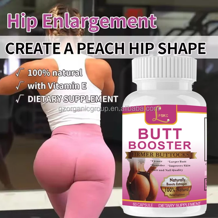 Sexy Women Butt Hip Booster Butt Enlargement Casuple With Black Maca